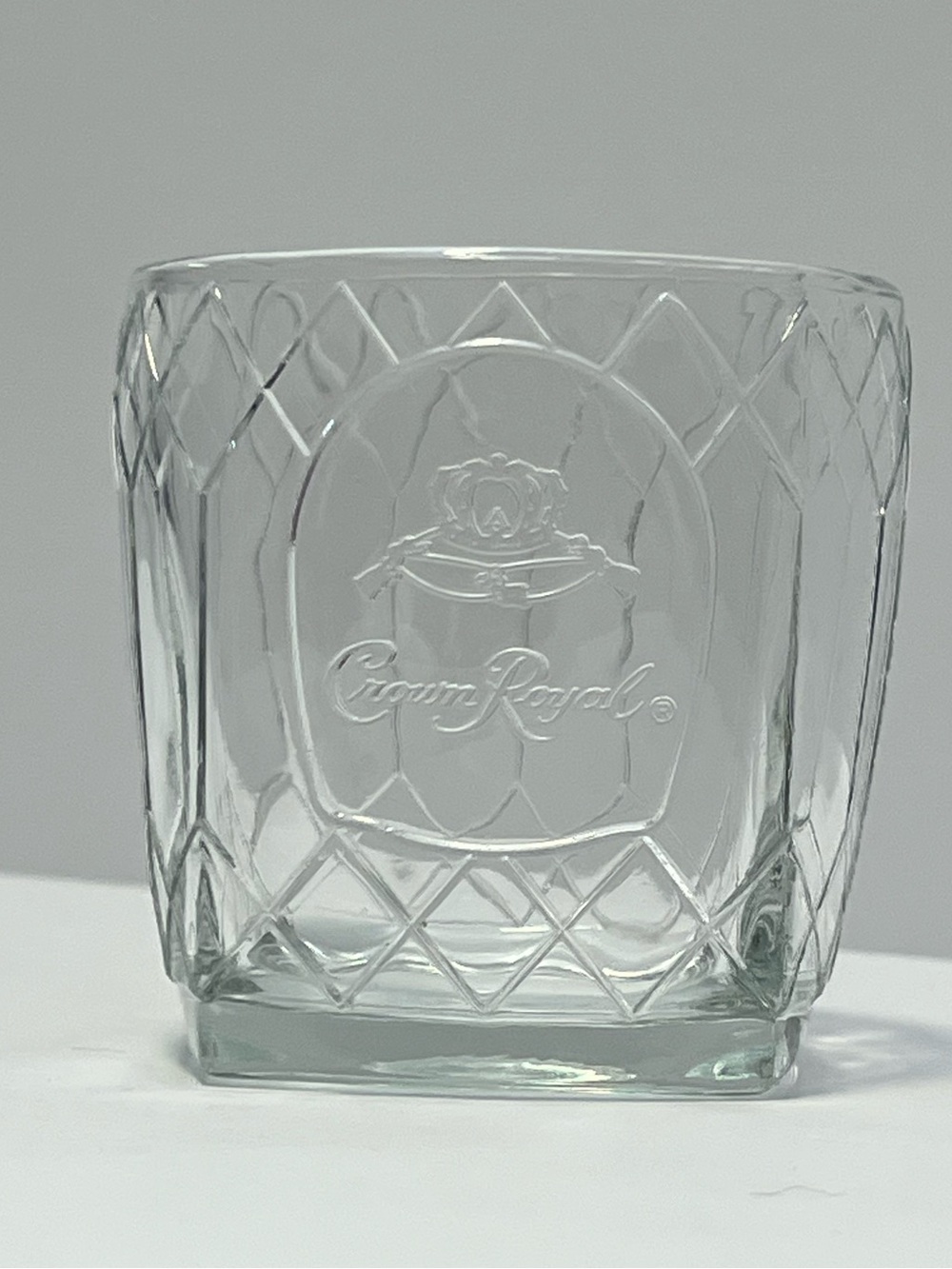 Vintage Crown Royal "Cathedral" Whiskey Glass